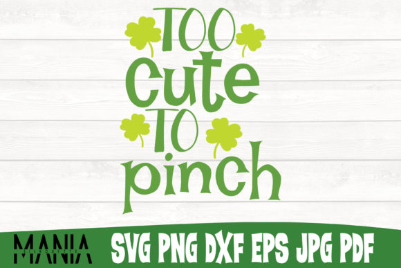Too Cute to Pinch Svg Cut File Design Graphics and Graphic Templates